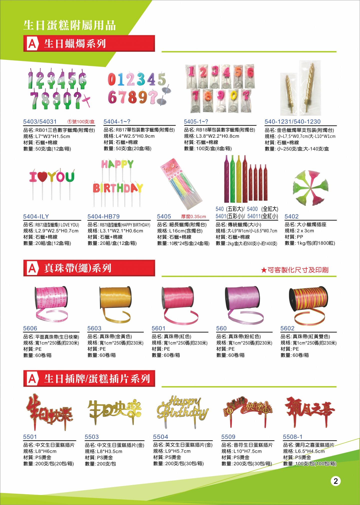 2019年產品總型錄